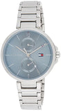 Tommy Hilfiger Angela Blue Dial Silver Steel Strap Watch for Women - 1782126 Buy Now By Tommy Hilfiger