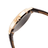 Guess Wafer Quartz Beige Dial Brown Leather Strap Watch For Men - W0496G1 Buy Now By Guess