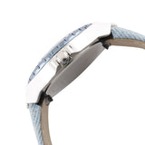 Guess Limelight Quartz Blue Dial Blue Leather Strap Watch For Men - W0775l1 Buy Now By Guess