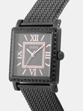 Guess Highline Black Dial Black Mesh Bracelet Watch for Women - W0826L4 Buy Now By Guess