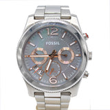 Fossil Perfect Boyfriend Mother of Pearl Blue Dial Silver Steel Strap Watch for Women - ES3880 Buy Now By Fossil