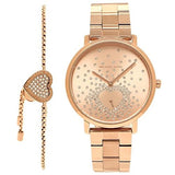 Michael Kors Jaryn Rose Gold Dial Rose Gold Steel Strap Watch for Women - MK3621 Buy Now By Michael Kors