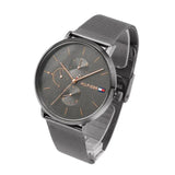 Tommy Hilfiger Jenna Multifunction Grey Dial Grey Mesh Bracelet Watch For Women - 1781945 Buy Now By Tommy Hilfiger