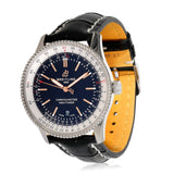 Breitling Navitimer 1 Automatic 41mm Black Dial Black Leather Strap Mens Watch - A17326211B1P1 Buy Now By Breitling