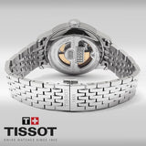 Tissot Le Locle Double Happiness Automatic Silver Dial Silver Steel Strap Watch For Men - T41.1.833.50 Buy Now By Tissot