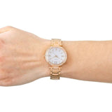 Guess Park Ave White Dial Rose Gold Steel Strap Watch for Women - W0767L3 Buy Now By Guess