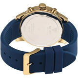 Guess Sunrise Blue Dial with Diamonds Blue Rubber Strap Watch For Women - W0616L2 Buy Now By Guess