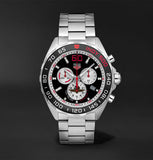 Tag Heuer Formula 1 Indy 500 Special Edition Black Dial Silver Steel Strap Watch for Men - CAZ101V.BA0842 Buy Now By Tag Heuer