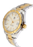 Tag Heuer Aquaracer Quartz White Dial Two Tone Steel Strap Watch for Men - WAY1120.BB0930 Buy Now By Tag Heuer