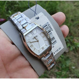 Fossil Wallace Designer Silver Dial Silver Steel Strap Watch for Women - ES3057 Buy Now By Fossil