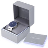 Calvin Klein City Chronograph Blue Dial Silver Steel Strap Watch for Men - K2G2714N Buy Now By Calvin Klein