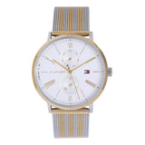 Tommy Hilfiger Jenna Quartz White Dial Two Tone Mesh Bracelet Watch for Women - 1782074 Buy Now By Tommy Hilfiger