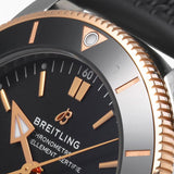 Breitling Superocean Heritage II B20 42mm Black Dial Black Mesh Bracelet Mens Watch - UB2010121B1S1 Buy Now By Breitling