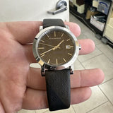 Burberry Smoked Brown Dial Brown Leather Strap Watch for Women - BU1775 Buy Now By Burberry