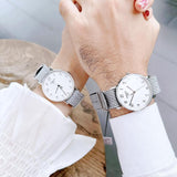 Tissot T Classic Everytime Medium White Dial Two Tone NATO Strap Watch for Women - T109.410.18.032.00 Buy Now By Tissot