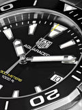 Tag Heuer Aquaracer Black Dial Silver Steel Strap Watch for Men - WAY111A.BA0928 Buy Now By Tag Heuer