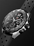 Tag Heuer Formula 1 Black Dial Black Leather Strap Watch for Men - CAZ1010.FT8024 Buy Now By Tag Heuer