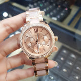 Michael Kors Janelle Multifunction Rose Gold Two Tone Steel Strap Watch For Women - MK7132 Buy Now By Michael Kors