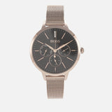 Hugo Boss Symphony Grey Dial Gold Mesh Bracelet Watch for Women - 1502424 Buy Now By Hugo Boss