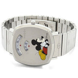 Gucci Grip x Disney Quartz Silver Dial Silver Steel Strap Unisex Watch - YA157419 Buy Now By Gucci