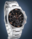 Maserati Competizione Chronograph Black Dial Silver Steel Strap Watch For Men - R8873600003 Buy Now By Maserati