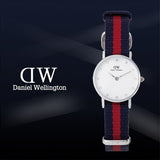 Daniel Wellington Classy Oxford White Dial Two Tone Nylon Strap Watch For Women - DW00100072 Buy Now By Daniel Wellington