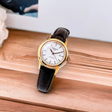 Tissot Carson Automatic White Dial Brown Leather Strap Watch For Women - T085.207.36.011.00 Buy Now By Tissot