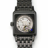 Emporio Armani Meccanico Black Dial Black Steel Strap Watch For Men - AR60058 Buy Now By Emporio Armani