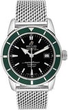 Breitling Superocean Heritage 42mm Chronograph Green Bezel Mens Watch - A1732136 Buy Now By Breitling