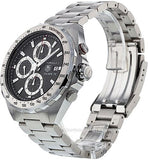 Tag Heuer Formula 1 Calibre 16 Automatic Chronograph Black Dial Silver Steel Strap Watch for Men - CAZ2010.BA0876 Buy Now By Tag Heuer