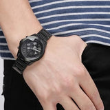 Armani Exchange Drexler Chronograph Black Dial Black Steel Strap Watch For Men - AX2601 Buy Now By Armani Exchange