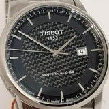 Tissot Luxury Powermatic 80 Black Dial Silver Steel Strap Watch for Men - T086.407.11.201.02 Buy Now By Tissot