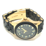 Marc Jacobs Pelly Black Dial Black Silicone Strap Watch for Women - MBM2540 Buy Now By Marc Jacobs