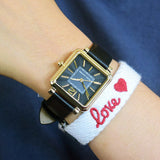 Marc Jacobs Vic Black Dial Black Leather Strap Watch for Women - MJ1522 Buy Now By Marc Jacobs