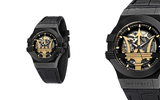 Maserati Potenza Skeleton Limited Edition Black Dial Black Leather Strap Watch For Men - R8821108027 Buy Now By Maserati