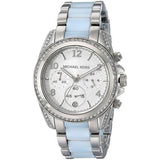Michael Kors Blair Silver Dial Two Tone Steel Strap Watch for Women - MK6137 Buy Now By Michael Kors