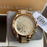 Michael Kors Bradshaw Gold Dial Gold Steel Strap Watch for Women - MK5722 Buy Now By Michael Kors