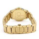 Calvin Klein City White Dial Gold Steel Strap Watch for Women - K2G23546 Buy Now By Calvin Klein