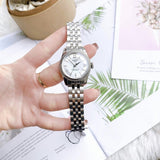 Tissot Ballade Powermatic 80 Automatic Mother of Pearl Dial Silver Steel Strap Watch For Women - T108.208.11.117.00 Buy Now By Tissot