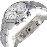 Guess Mini Sunrise Silver Dial Silver Steel Strap Watch For Women - W0448L1 Buy Now By Guess