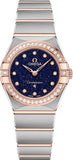 Omega Constellation Quartz Diamonds Blue Dial Two Tone Steel Strap Watch for Women - 131.25.25.60.53.002 Buy Now By Omega