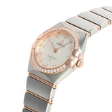 Omega Constellation Quartz Diamonds Mother of Pearl Dial Two Tone Steel Strap Watch for Women - 131.25.25.60.55.001 Buy Now By Omega