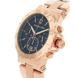 Michael Kors Bel Aire Blue Dial Rose Gold Steel Strap Watch for Women - MK5410 Buy Now By Michael Kors