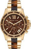 Michael Kors Everest Chronograph Brown Dial Two Tone Steel Strap Watch For Women - MK6973 Buy Now By Michael Kors