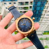 Maurice Lacroix Aikon Limited Edition Blue Dial Blue Leather Strap Watch For Men - AI6008-BRZ01-420-1 Buy Now By Maurice Lacroix