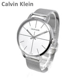 Calvin Klein Even Quartz White Dial Silver Steel Strap Watch for Women - K7B21126 Buy Now By Calvin Klein