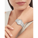 Bvlgari Bvlgari Lady Silver Dial Silver Steel Strap Watch for Women - BVLGARI103575 Buy Now By Bvlgari