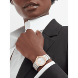 Bvlgari Bvlgari Bvlgari Lady Diamonds Silver Dial Silver Steel Strap Watch for Women - BVLGARI103577 Buy Now By Bvlgari