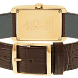 Calvin Klein Window White Dial Brown Leather Strap Watch for Women - K2M23620 Buy Now By Calvin Klein
