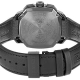 Versace Dylos Chronograph Black Dial Black Rubber Strap Watch for Men - VQC020015 Buy Now By Versace